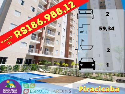Apartamento para Venda, em Piracicaba, bairro Parque Conceição II, 2 dormitórios, 2 banheiros, 1 suíte, 1 vaga